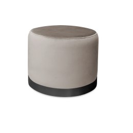 Pufa LUX elegancka podstawa metalowa