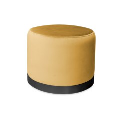 Pufa LUX elegancka podstawa metalowa