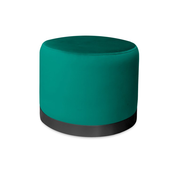 Pufa LUX elegancka podstawa metalowa