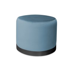 Pufa LUX elegancka podstawa metalowa