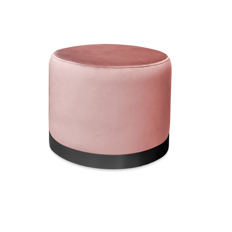 Pufa LUX elegancka podstawa metalowa