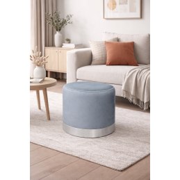 Pufa LUX elegancka podstawa metalowa