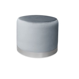 Pufa LUX elegancka podstawa metalowa