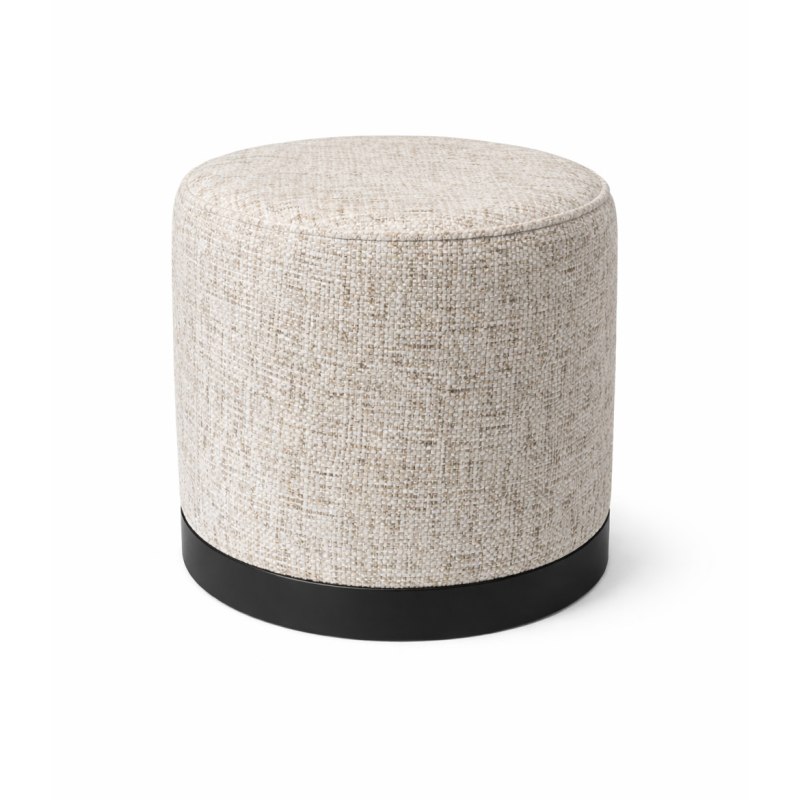 Pufa LUX elegancka podstawa metalowa