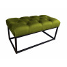 Ławka CHESTERFIELD LOFT BL75 pufa podnóżek metal