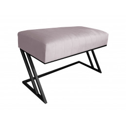 Ławka ZETA LOFT MG55 pufa podnóżek metal