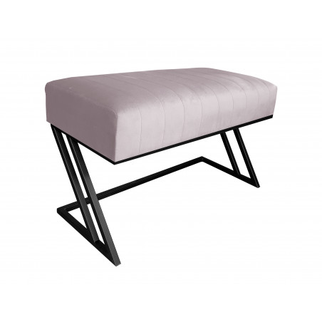 Ławka ZETA LOFT MG55 pufa podnóżek metal