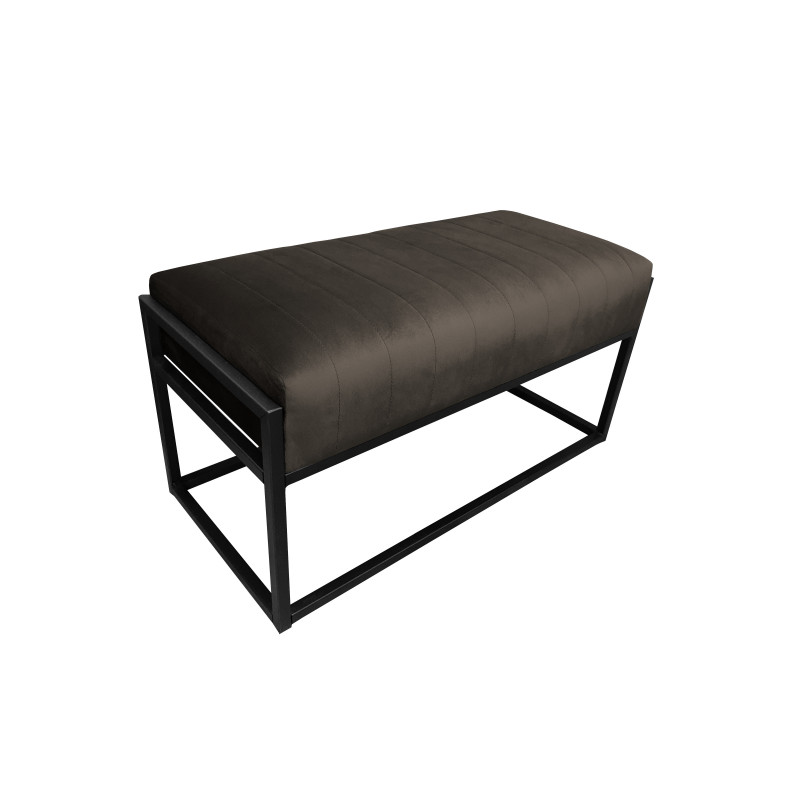 Ławka KAYA LOFT MG05 pufa podnóżek metal