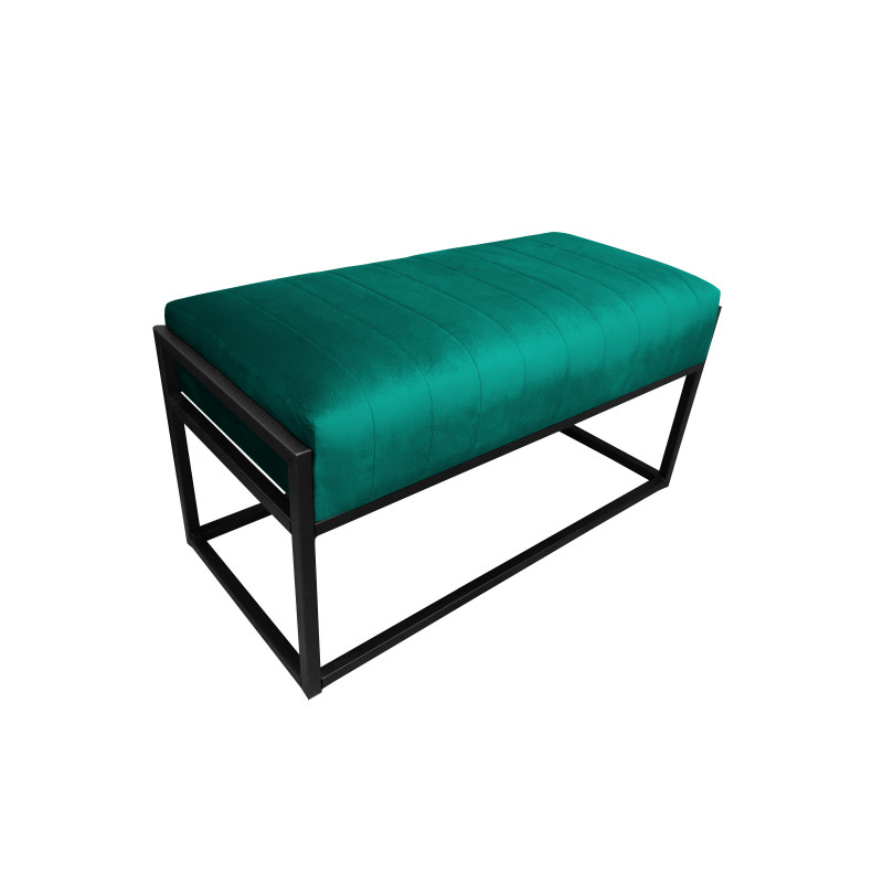 Ławka KAYA LOFT MG20 pufa podnóżek metal