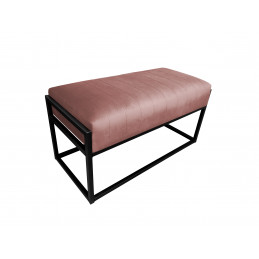 Ławka KAYA LOFT MG58 pufa podnóżek metal