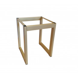 TABORET SOLID 60cm STOŁEK LOFT podstawa złota BL06
