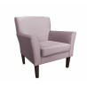 Fotel DENVER nogi venge MG55 szary róż