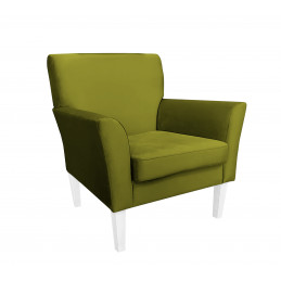 Fotel DENVER nogi białe BL75