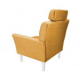 Fotel DENVER nogi białe MG15