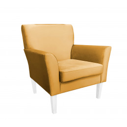 Fotel DENVER nogi białe MG15