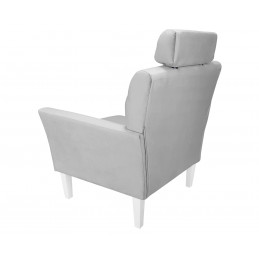Fotel DENVER nogi białe MG39