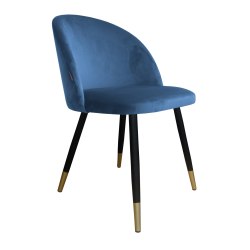 Krzesło Colin noga czarna/złota, styl i wygoda