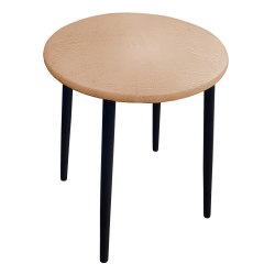 TABORET TRIX TK. SKAJ PODSTAWA CZARNA