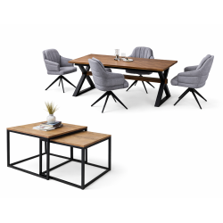 Stoliki i ławy – eleganckie i praktyczne do salonu