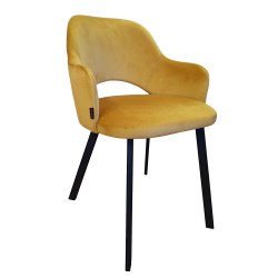 Krzesło Milano – noga czarny profil, styl loft i komfort