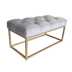 ŁAWKA CHESTERFIELD PODSTAWA ZŁOTA