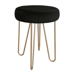 TABORET VENUS NOGA ZŁOTA