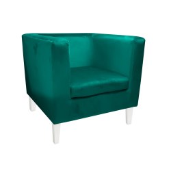 FOTEL MONACO NOGI 20 BIAŁE