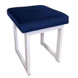 Taboret Solid 45 podstawa biała