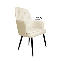 KRZESŁO OBROTOWE SARA PODSTAWA CZARNA