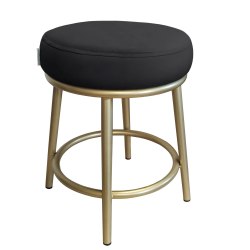 Ben – złota podstawa, elegancki i funkcjonalny taboret.