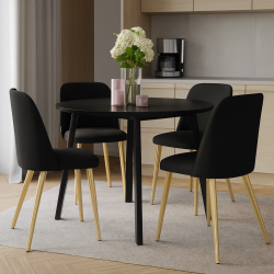 Krzesło GOYA nogi złote