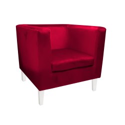 FOTEL MONACO NOGI BIAŁE